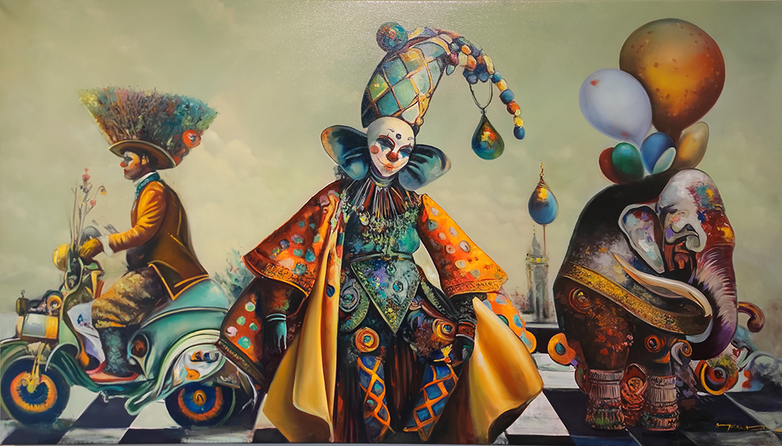 The Fool’s Revelation — The Way of Happiness collection by Mahshid Moochani